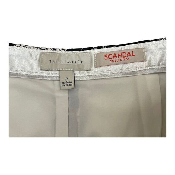 The Limited Scandal Collection Jacket Pencil Skirt Peplum Short Sleeve Size XS - Picture 5 of 11